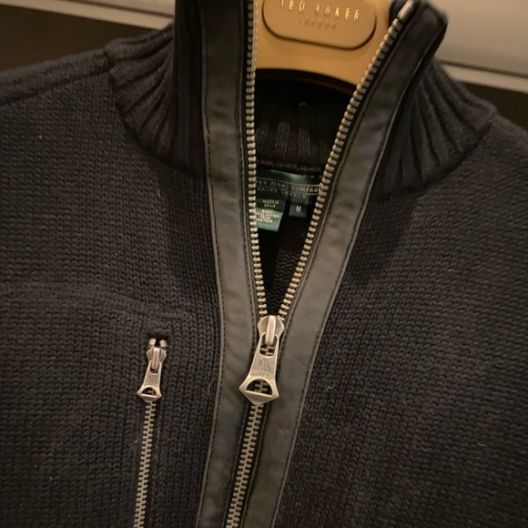 Ralph Lauren Zip up Sweater Size M - Picture 4 of 6